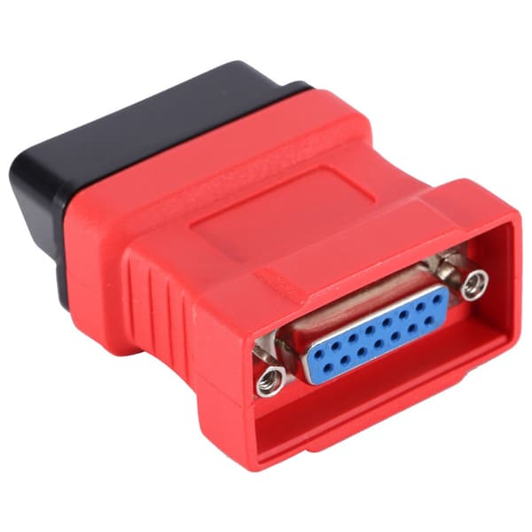 OBD II 16-polet Adapter Connector til Maxidas DS708 Scanner Pin Adapter Connector