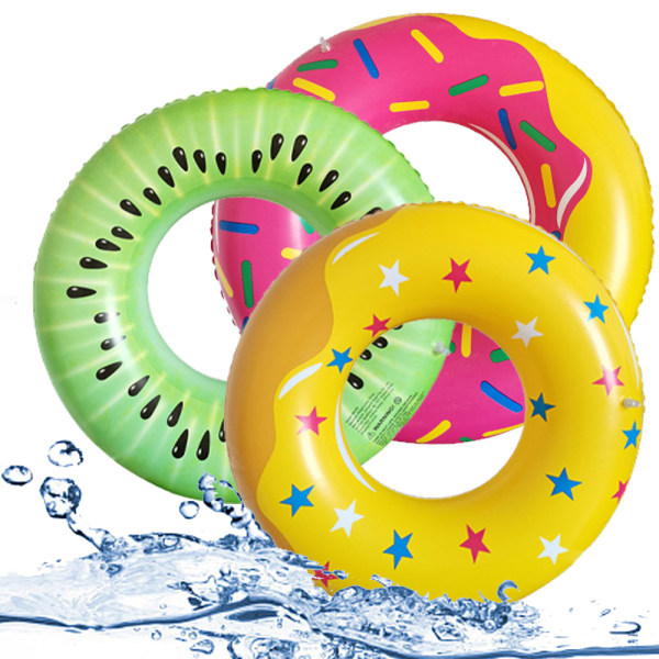 3st uppblåsbara poolflottor för barn Vuxna, roliga simringar för poolfestdekorationer