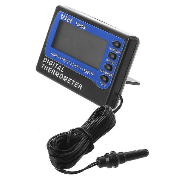 Tm803 Kylskåp Frys Digital Alarm Termometer Temperaturmätare