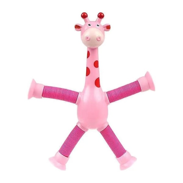 Teleskopisk sugkopp Giraffleksak Anti-ångestlös sensorisk leksak för fest