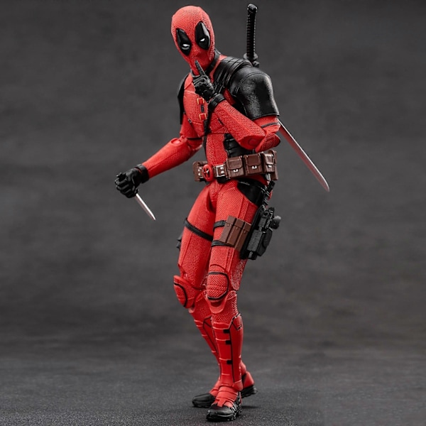 Deadpool Actionfigur Modellkolleksjon Modell Med Bevegelige Ledd