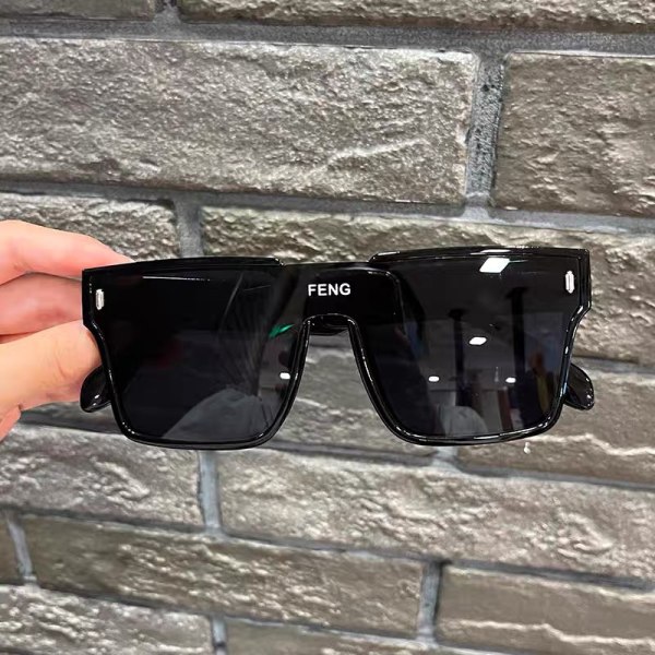 Polariserad Aviator Solglasögon för Män Kvinnor Metall Flat Top Solglasögon