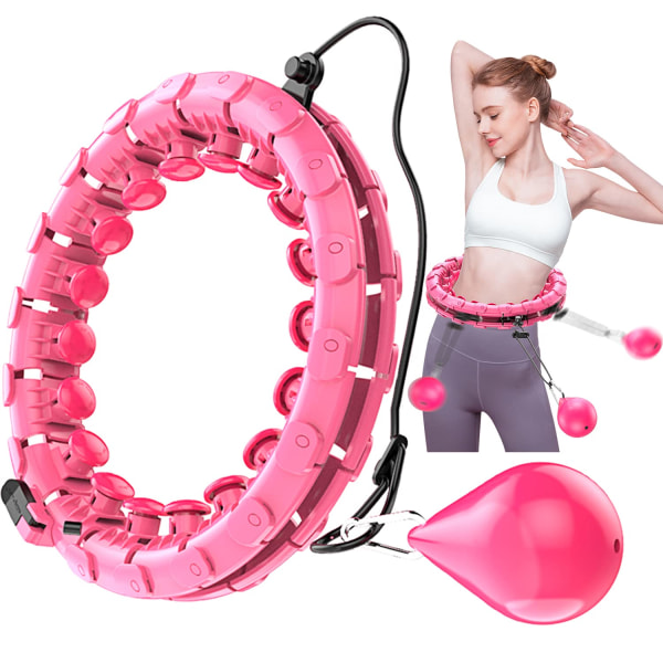 Smart Fitness Hoop, Hula Hoop Viktminskning rörlig Hoop