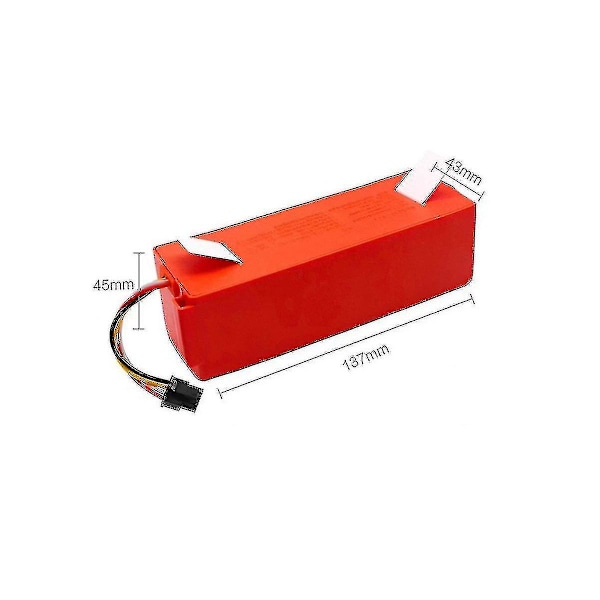 Brr-2p4s-5200s 14.4v 5200mah Reservebatteri for Robotstøvsuger for S55 S60 S65 S50 S51 S5