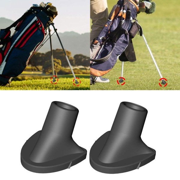 Golfbag Stativ Ersättningsfötter Golfbag Fotter Ersättning Golfbag Stand Lätt att installera Golf Bag Stand Ersättningsfötter