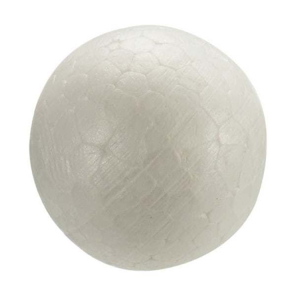 Pysselmaterial Bollar polystyren Ã 2,5 cm Vit (12 antal)