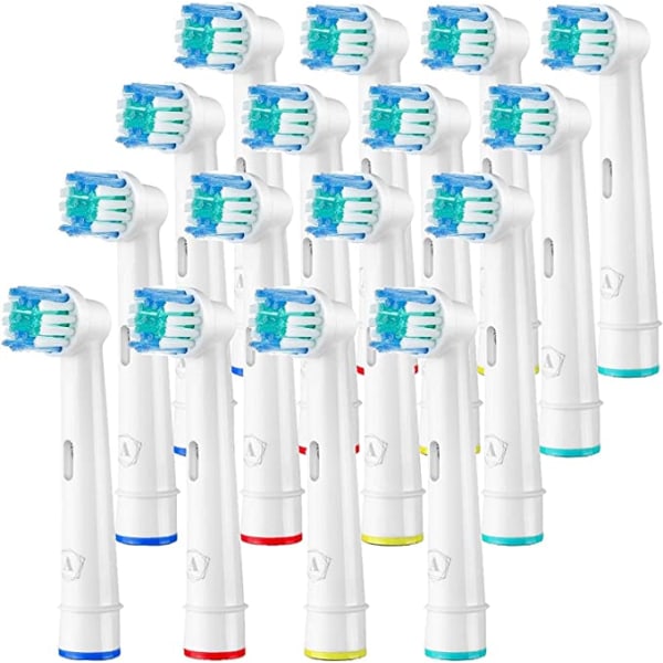 16 stk. kompatible tandbørstehoveder 16 st