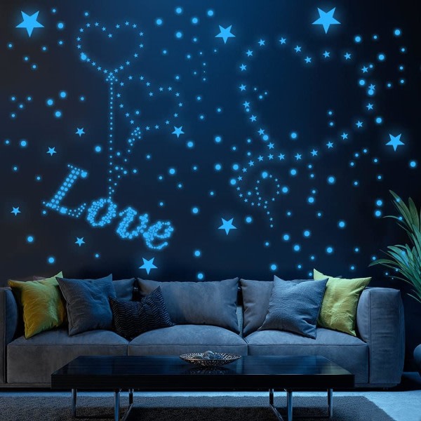 Glow in The Dark Stars for Ceiling, 1049PCS Airsnigi Glow in The