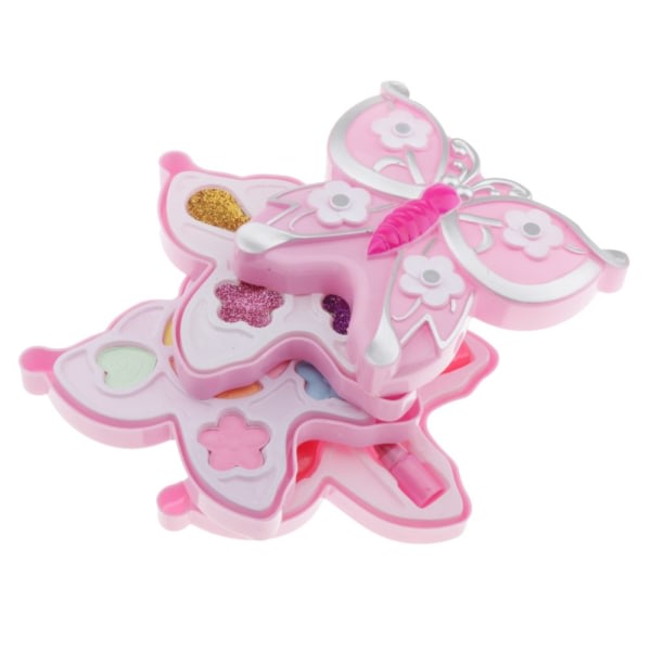 Sødt prinsesse-piger lådsas sminke sæt simulering børn gave legetøj stil8