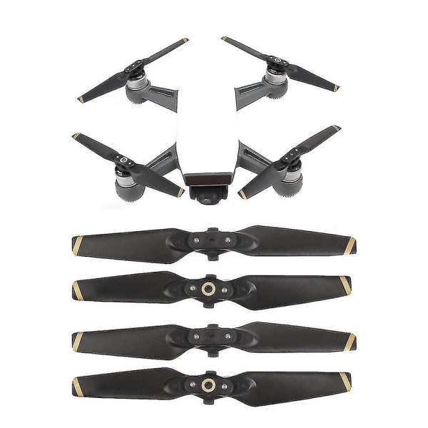 4st propellrar för Dji Spark Drone Folding Blade 4730f Props Rc Reservdelar