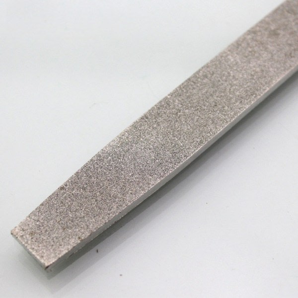 Multifunktionell 250 mm elektropläterad diamantfil Perfekt för arkivering av glaskeramiskt stenkarbid Guld Platina Silver
