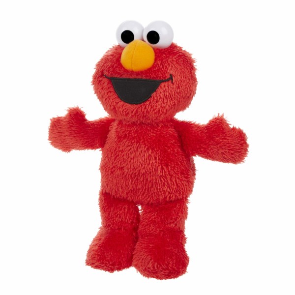 Sesame Street Little Laughs Tickle Me Elmo, 11" Plush, Toddler, 12 Months and Up, Red