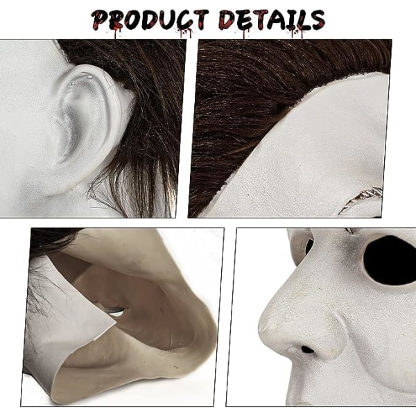 Halloween-maske Michael Myers gyser cosplay-maske skrækmasker