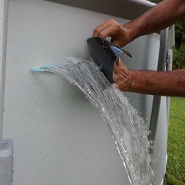10 cm Ultra-resistent vattenavvisande och vattentät tejp Transparent Flex Tape (svart) Svart 10cm