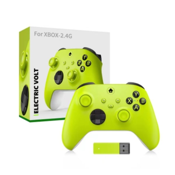 Trådløs Xbox-controller kompatibel med Xbox One, Xbox Series X, Xbox Series S, Xbox One X/S, Xbox Elite Series, Windows-spilcontroller Yellow