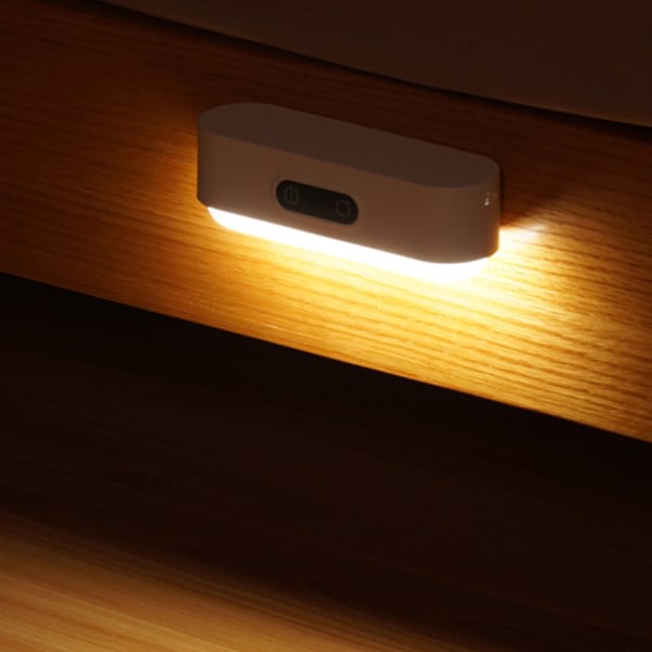 LED-bordslampa, ögonskyddsklämma Magnetic Closet Light, USB -bordslampor för hemmakök, garderob, sovrum, kontor A