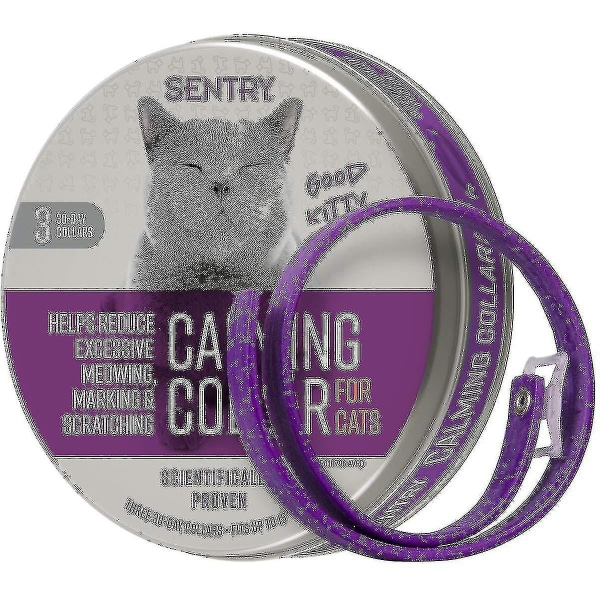 CNE 3pack lugnande halsband för katter