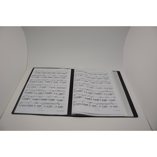 A4-format musikbord mapp A4-storlek dokumenthållare förvaring