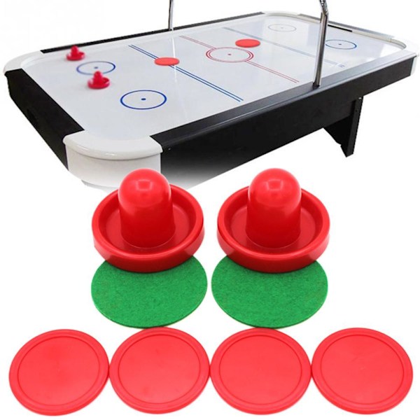 Air Hockey Sæt Hjemmebordsspil Reservedele 4-Sliders