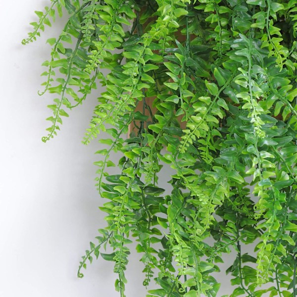 2 stk kunstige Boston Fern planter, kunstige kunstige planter