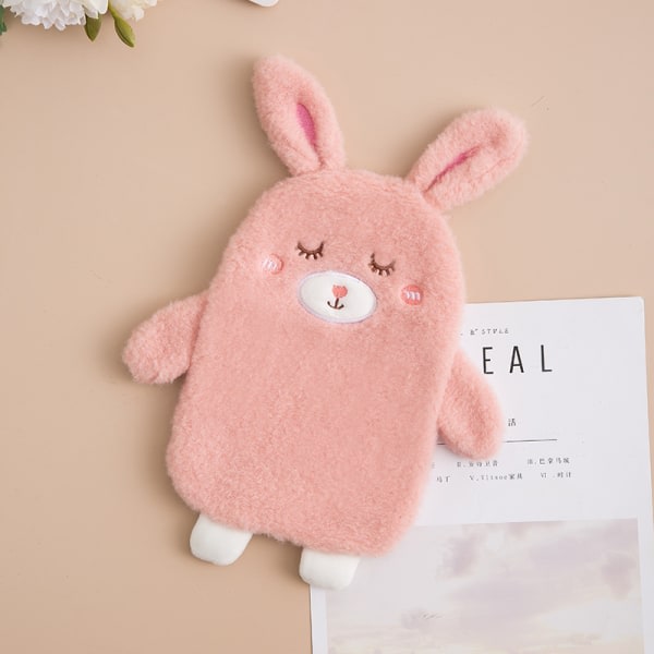 Hanfang Squinted-eyed Rabbit Hot Water Bag Djur Cartoon Cover