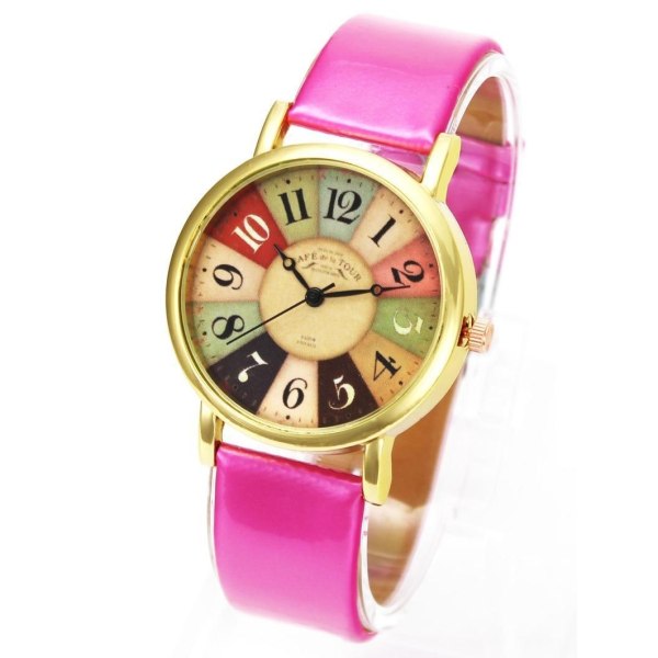 Watch analog retro armbandsur watch vintage-Xin Rosa