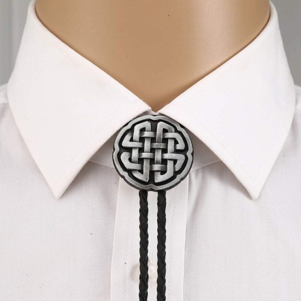 Fashion Western Cowboy Tie Shining Long Star Texas Bolo Tie Necktie Halsband