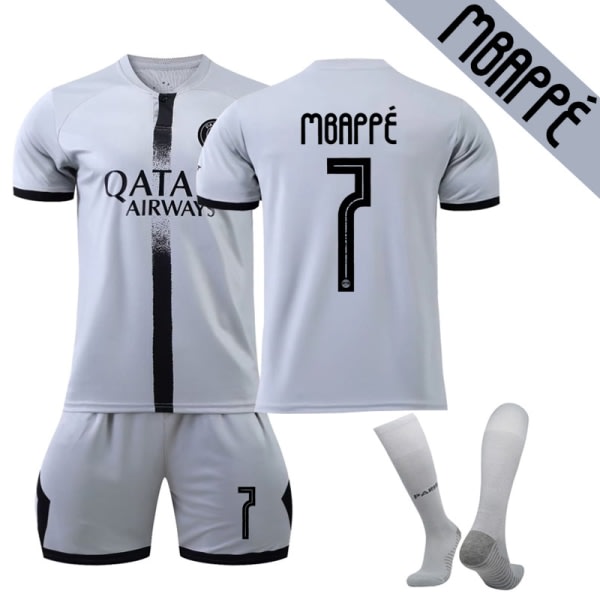 Mbappe #7 Paris Football Suit 22/23 Champions League Edition Kids 18(100-110CM)
