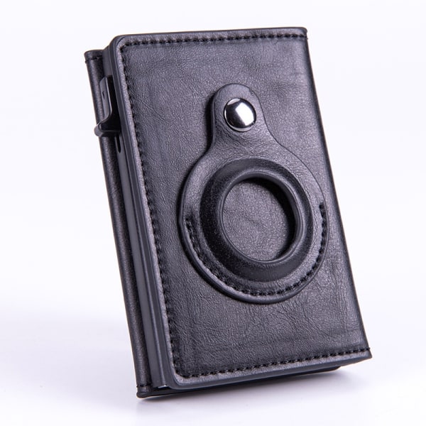 AirTag plånbok plånbok korthållare kort RFID svart