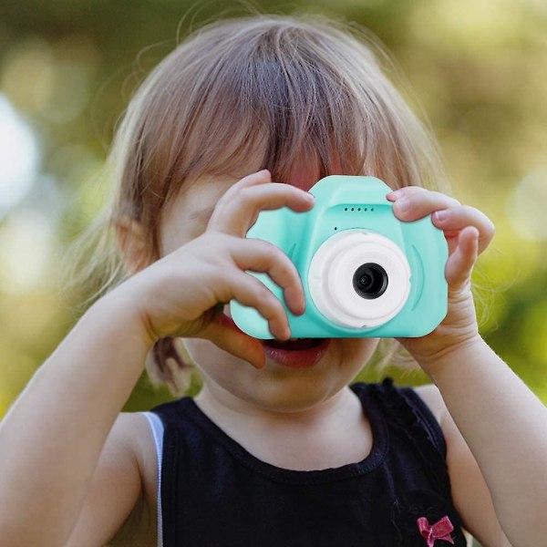 Barnkamera, Mini Laddningsbar Digitalkamera För 3-8 år Pojkar Flickor green