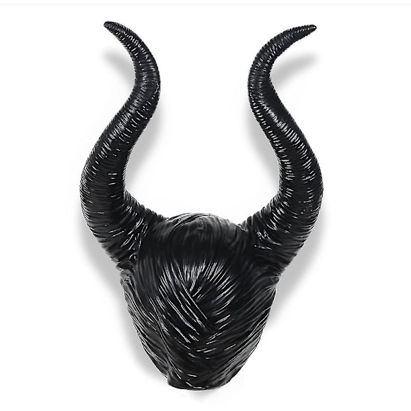 Halloween Maleficent Horn Pandebånd Cosplay Sort, Ond Maleficent Hovedbeklædning Ornament, til Kvinde/Mand