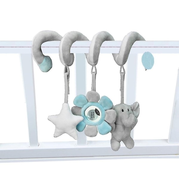 Baby plyschleksak Bell Barnvagn hängande docka pedagogisk leksak - Perfekt