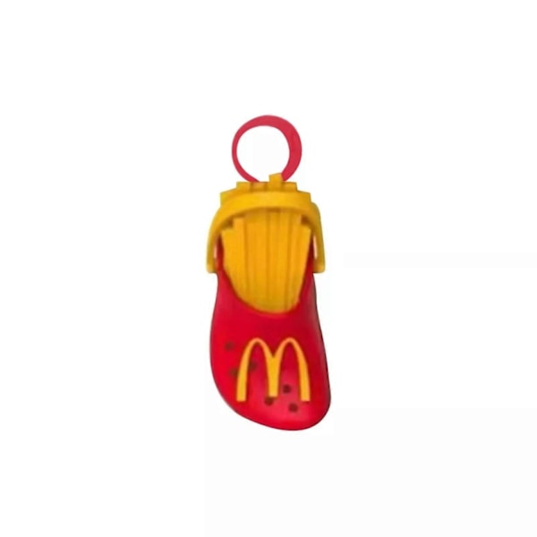 2024 McDonald's Mini Crocs Nøkkelring Happy Meal Leke Komplett Søt Mini Nøkkelring-Xin Style 6