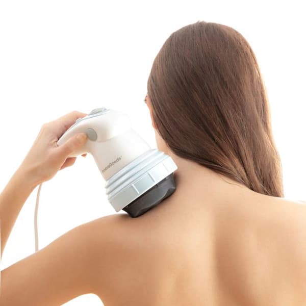 Anticellulite Massager - Cellyred - 5 i 1 - Vibration - Infrarøde - Trådløs vit/blå/grå