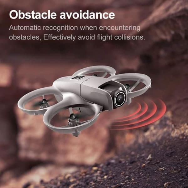 Mini drone - BYTELIKE - 4K - Dobbelt kamera - 3 batterier - Bærbar og velegnet til begyndere pengar