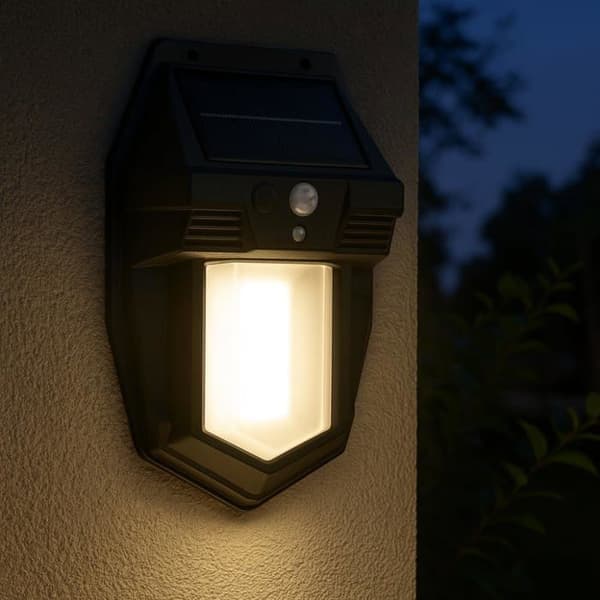 Trådlampe til udendørs brug med LED, bevægelsessensor, tungsten-effekt og 3 lysindstillinger