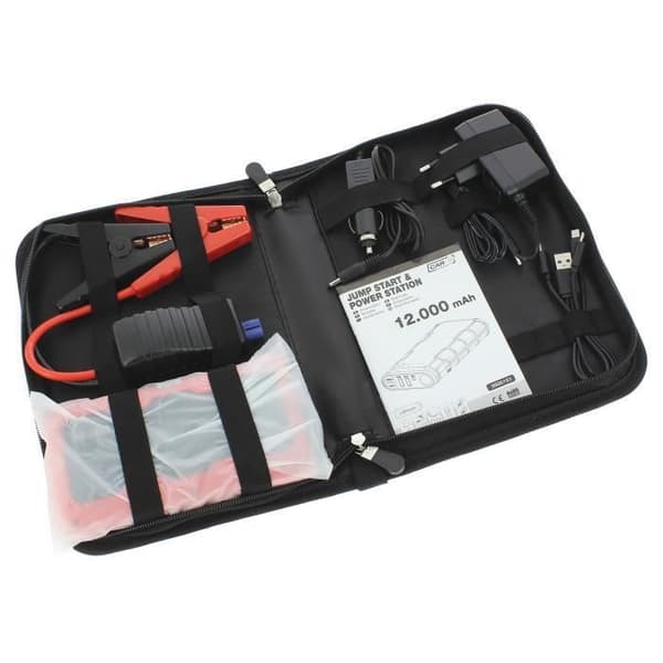 Startboosterdonator - SUMEX - LITHIUM - 12 000mAh - 12V - Litiumbatteri