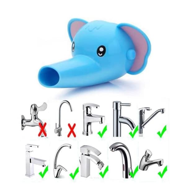 SHOP-STORY - Tappförlängning i form av en blå elefant Blå