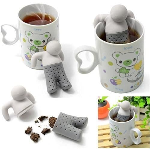 Mr.Tea Silikoninen Teesuodatin Irtolehdille Teesihti Suodatin Diffuusori