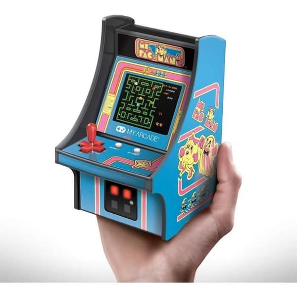 Retro Mini Arcade Terminal - My Arcade - Ms PAC-MAN - Väri sininen - Pac Man License - Retro Console Platform Färg: NaN