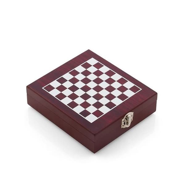 Schackbräde och vinlåda - Schackspel och vintillbehör
