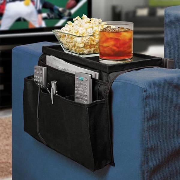 6 Pocket Pouch Soffa Armstöd Armstöd Soffa Organizer Väska Förvaring NF