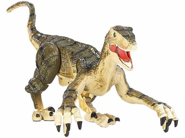 Fjernstyret dinosaur - Playtastic - Velociraptor - 2,4 GHz - Lydeffekter - Genopladelig USB