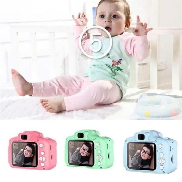 Digitalkamera för barn - LEMONBEST - Rosa barn mini - 800 pixlar - 8G Ros