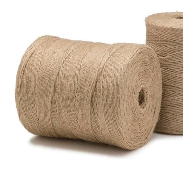 Juteeköysi 0.8/2 rullaa 1kg ecru