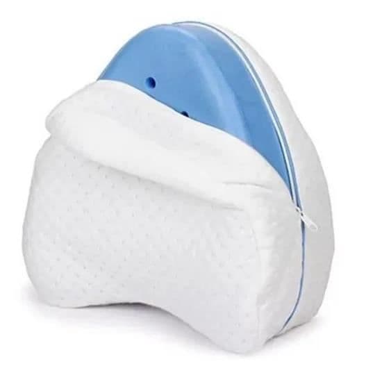 Benkudde Memory Foam Knäkudde för ergonomisk sömn lindrar smärta