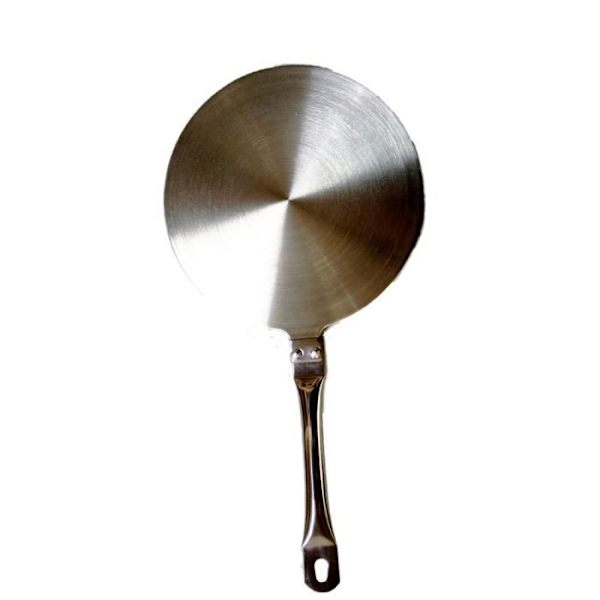 24CM Induktionsovn varmeplade adapter i rustfrit stål