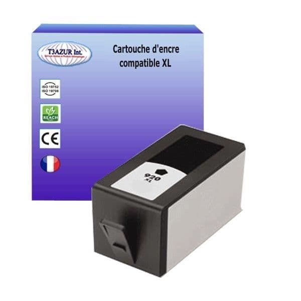 Kompatibel patron med HP OfficeJet 7500A, 7500A Wide Format ersätter HP 920XL Svart - T3AZUR