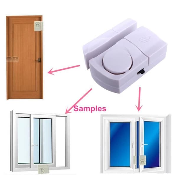 En trådløs alarm sensor 100DB til hjemmet, kontoret, vinduet, magnetisk sensor