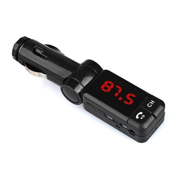 Glamour LCD Bluetooth auto FM-lähetin MP3 USB-lataus handsfree iPhonelle